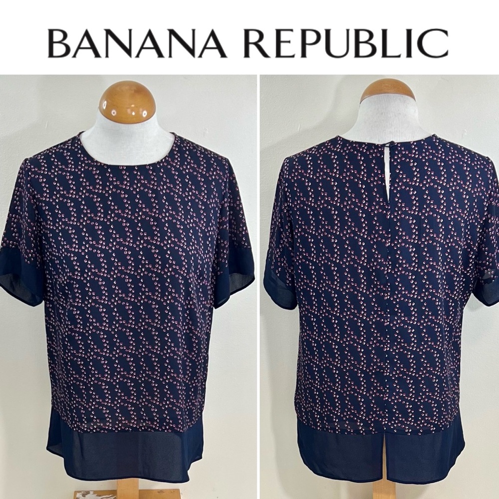 Banana Republic Women’s Short Sleeve Blouse